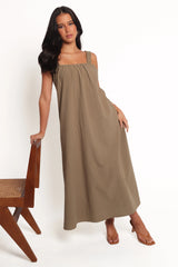 Alessandra Maxi Dress - Olive
